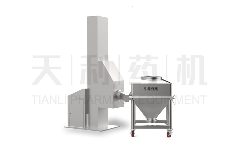 HLT单立柱提升料斗混合机